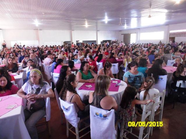 Encontro de homenagens reuniu acima de 500 Mães em Boa Esperança do Iguaçu