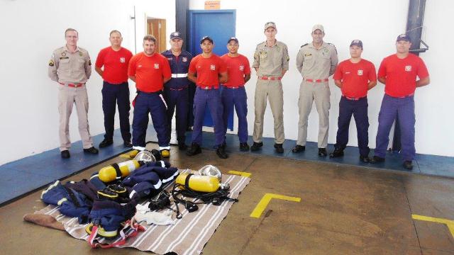 Bombeiros de Capitão recebem treinamentos no mês de Maio