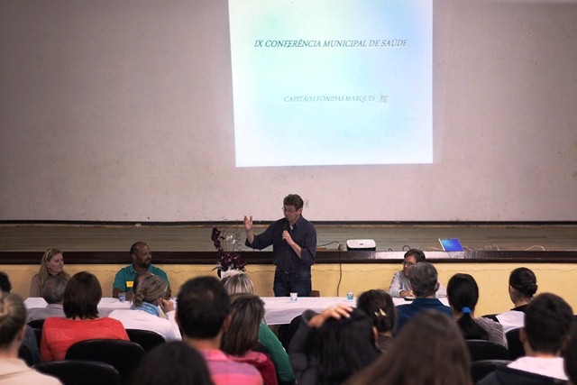 Realizada em Capitão Leônidas Marques Conferência Municipal de Saúde