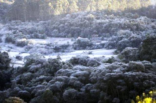 Simepar prevê inverno mais frio que a média histórica