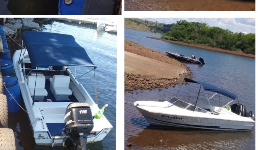 Polícia Civil de Capitão procura por três embarcações na região dos lagos