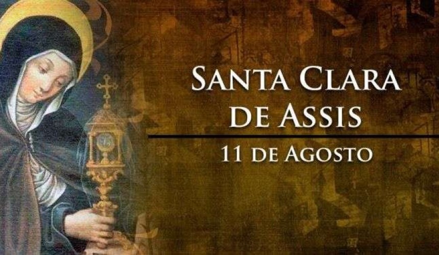 Dia de Santa Clara será comemorado com missa em Capitão nesta quarta