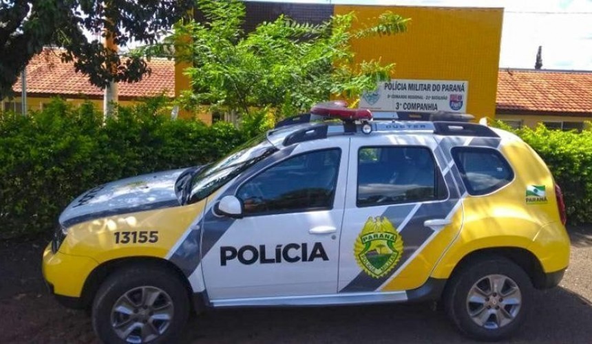 PM aborda homem e identifica mandado de prisão em aberto pelo crime de roubo agravado em Santo Antônio do Sudoeste