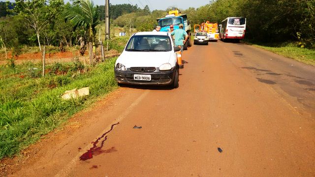 Agricultor é atropelado em Capitão