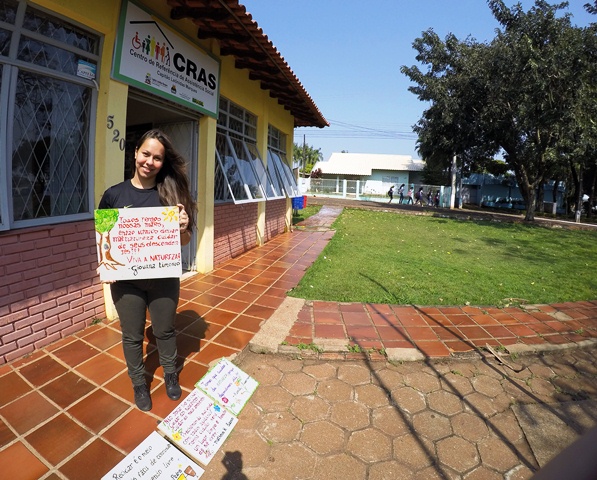 CRAS desenvolve projeto ambiental com crianças do Alto Alegre