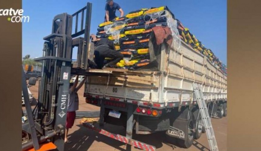 Receita Federal apreende mais de 3 toneladas de maconha em Cascavel