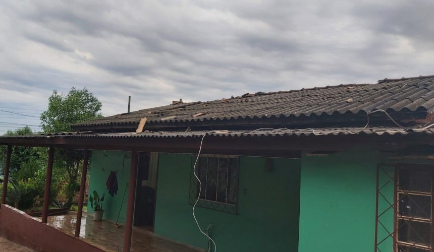 TEMPORAL: Mais de 30 casas são afetadas em Capitão