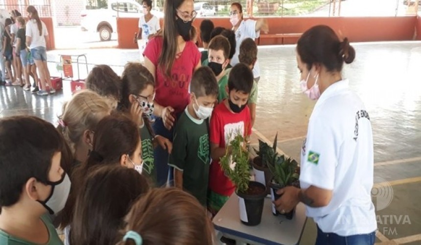 Alunos das escolas municipais de Capitão participam de Dia D contra a dengue
