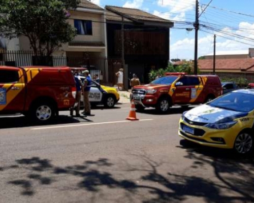 Suspeito de tentativa de roubo é baleado em Cascavel