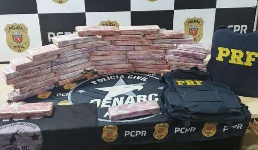 Polícia apreende mais de 30kg de maconha em Cascavel