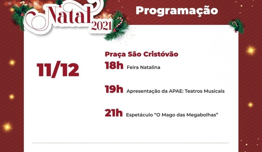 Natal em Capitão: Papai Noel estará novamente na praça neste sábado