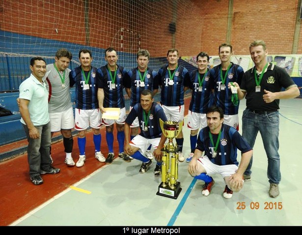 Metropol é campeão no Futsal máster sub 40 em Capitão