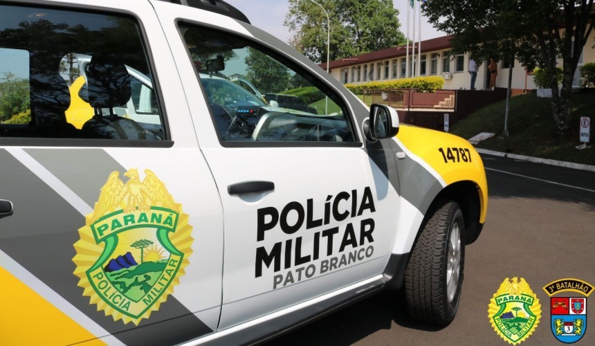 Homem com mandado de prisão procura a Polícia Militar e se entrega em Pato Branco
