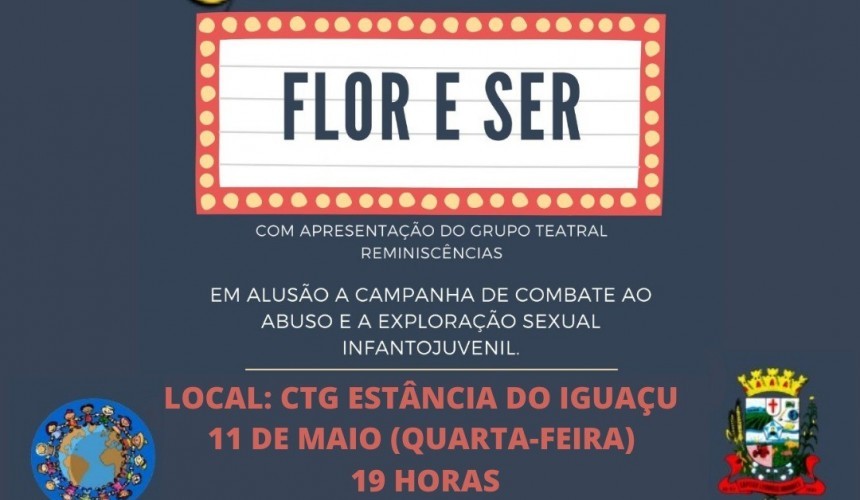 CAPITÃO: Espetáculo sobre exploração sexual infanto-juvenil será realizado em novo local