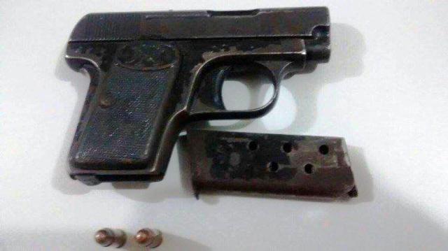 Homem é preso com pistola em Nova Prata do Iguaçu