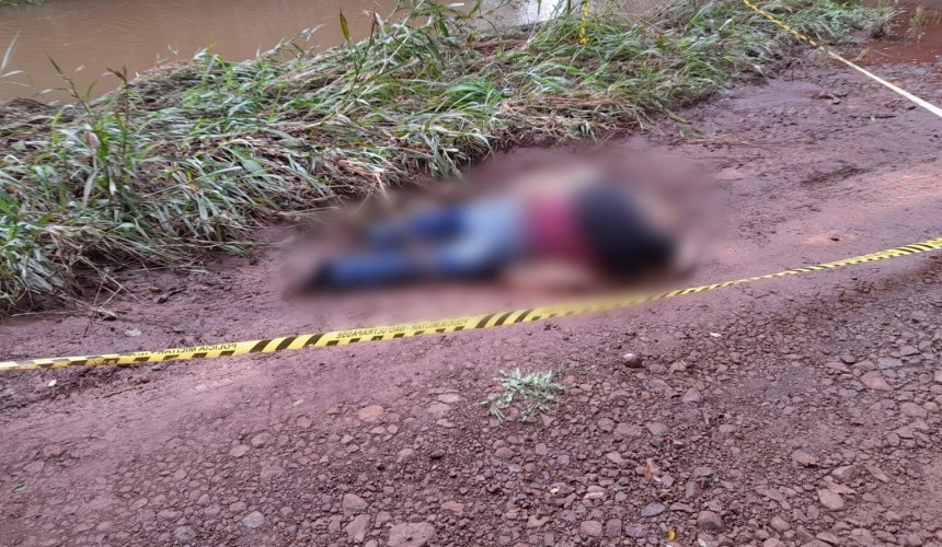 Homem com sinais de violência é encontrado morto em estrada rural de Lindoeste