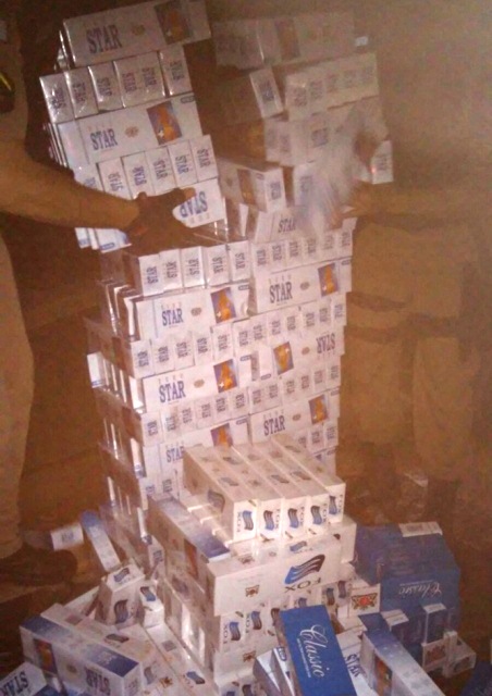 Polícia apreende cigarros contrabandeados em Boa Esperança do Iguaçu