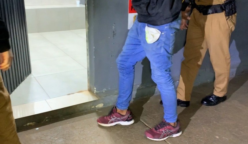 Rapaz é preso pela Polícia Militar por furto dois dias após deixar a cadeia