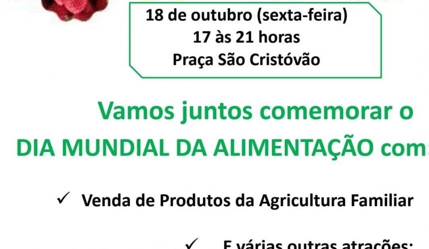 Acontece nesta sexta-feira (18) Feira da Agricultura Familiar em Capitão