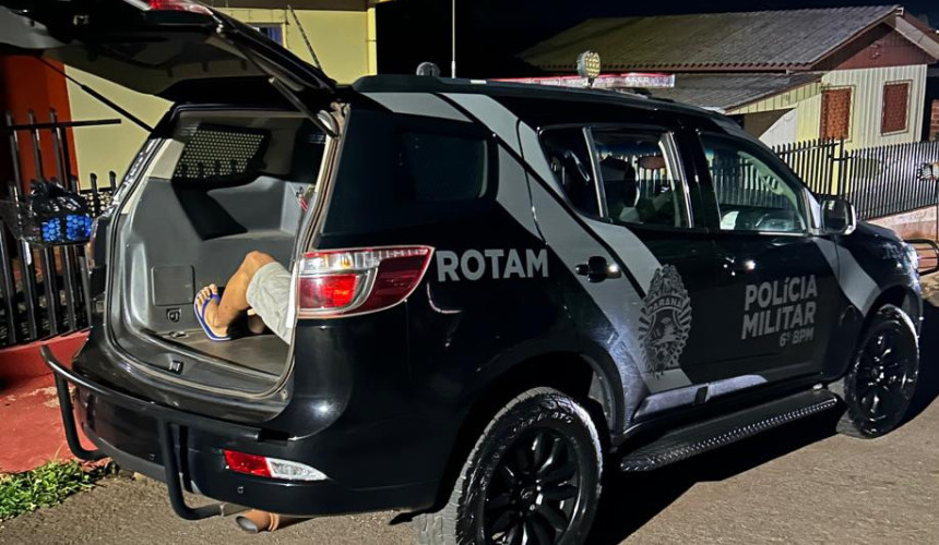 ROTAM prende jovem por tráfico de drogas e posse irregular de munição em Capitão