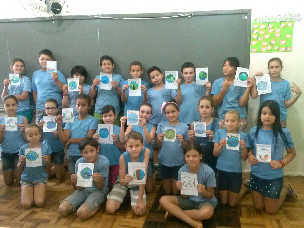 Alunos de Escola de Nova Prata participam de projeto sobre conscientização ambiental