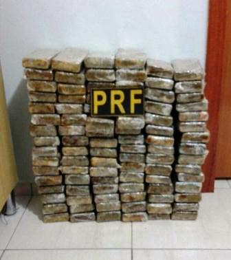 Apreensão de 62 quilos de  maconha em Realeza