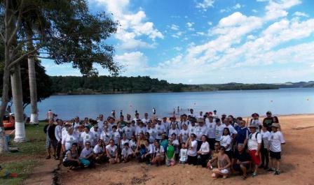 Peregrinos participam da 6ª Caminhada Terra do Sol 