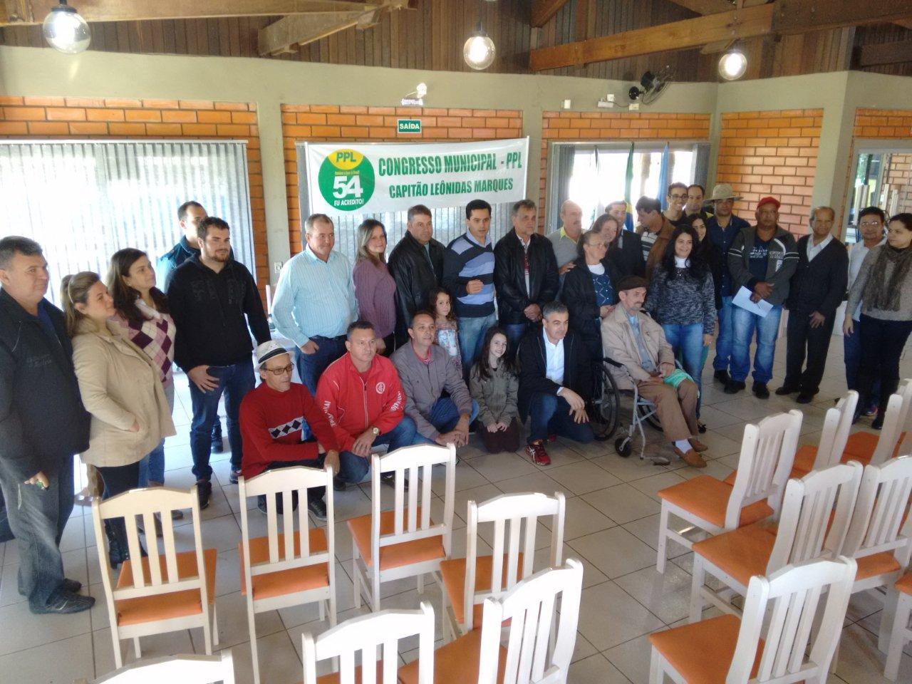 Partido da Pátria Livre de Capitão promoveu congresso municipal