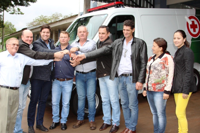 Secretaria de Saúde de Nova Prata do Iguaçu recebe mais uma ambulância