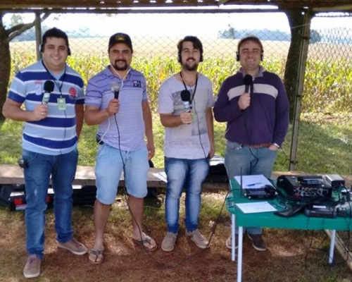 Equipe Esportiva da Interativa no Jogo entre Lindoeste e Capitão