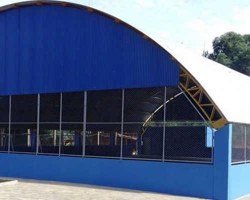 Quadra de esportes será inaugurada hoje no interior de Capitão