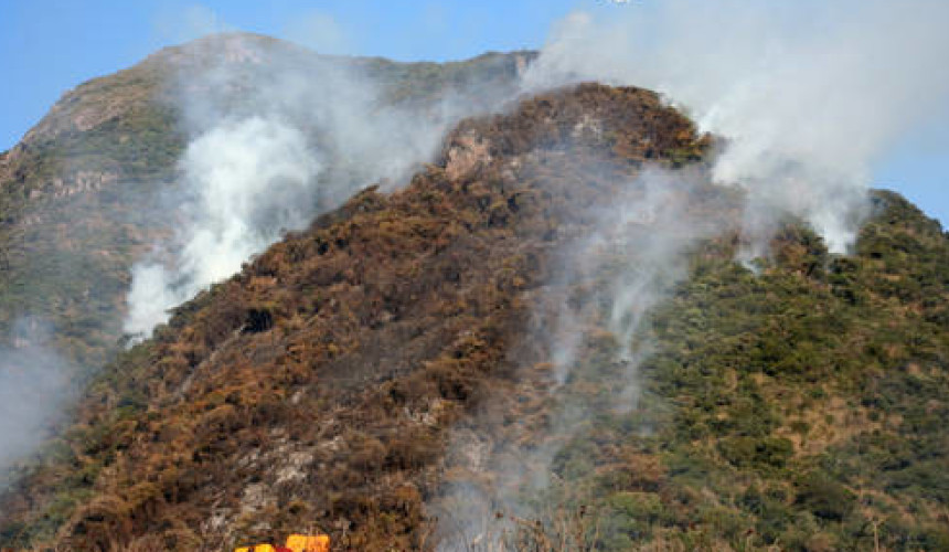 Capitão: Geada e tempo seco aumentam riscos de incêndios florestais