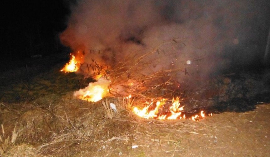 Controlado incêndio nas margens da BR 163 em Capitão