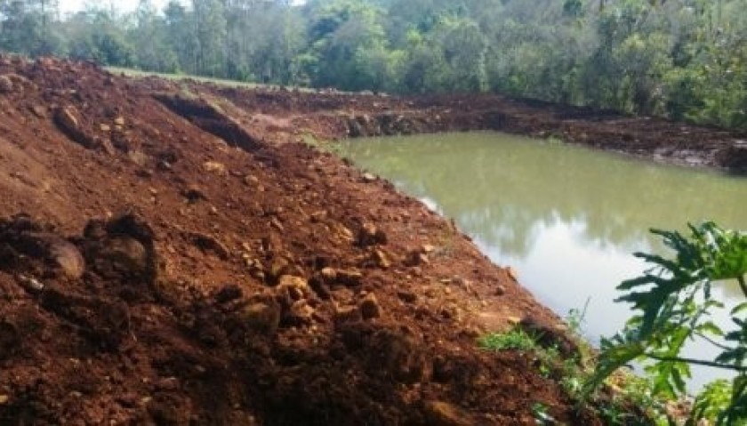 Polícia Ambiental descobre construção de açudes em Boa Vista da Aparecida