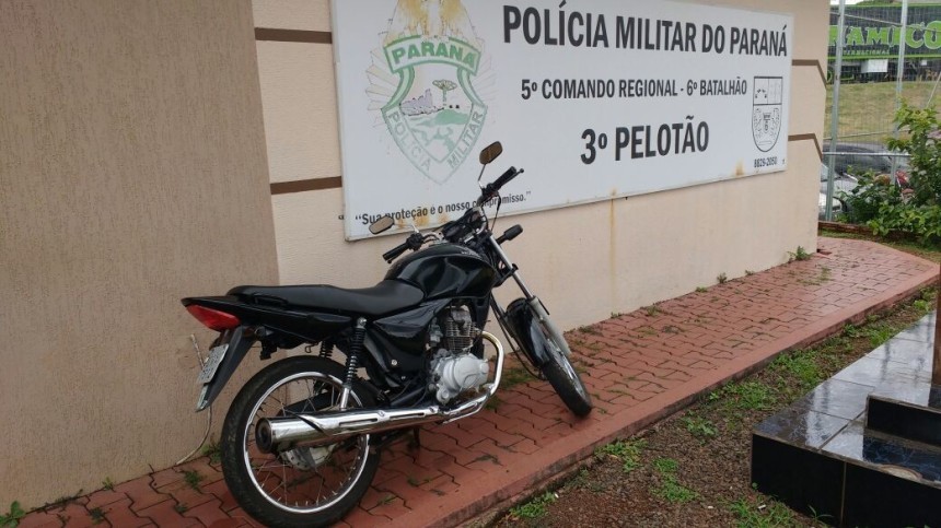 Jovem pratica direção perigosa na frente da policia e acaba detido em Capitão