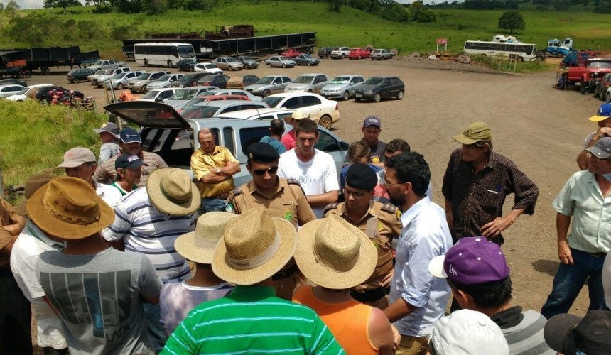 Reintegração de posse da Usina Baixo Iguaçu ficou pra amanhã
