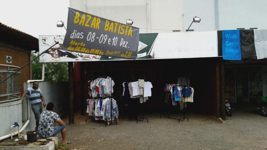 Igreja Batista Brasileira de Capitão esta promovendo bazar