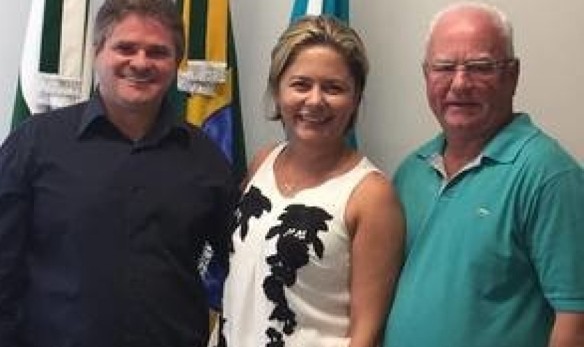Presidente do Provopar é recebida pelo prefeito de Capitão Leônidas Marques