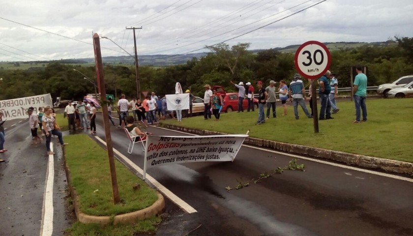 Agricultores atingidos com a construção da Usina Baixo Iguaçu pedem ajuda mais uma vez, ao Ministério Publico