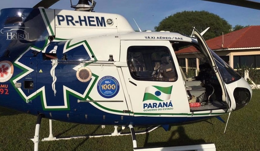 Profissionais do SAMU de Capitão recebem treinamento de transporte aeromédico