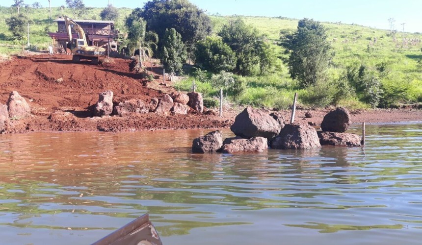 Polícia Ambiental constata movimentação de solo em 