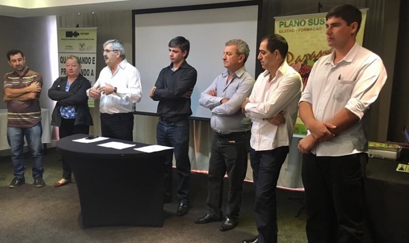 Presidente do STR de Capitão participou do Coletivo de Política Agrícola em Curitiba na FETAEP