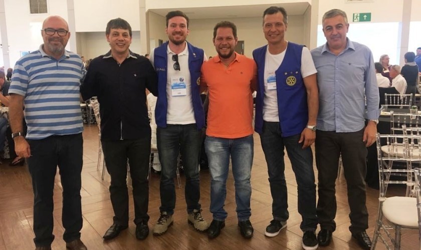 Rotarianos de Capitão participam de Assembleia Distrital em F. Beltrão