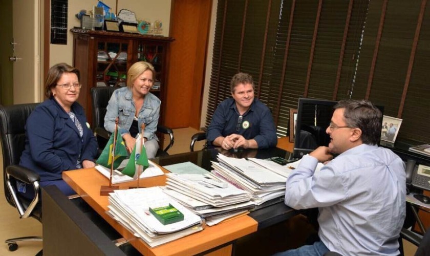 Quadri é recebido pelo Secretário de Estado da Saúde