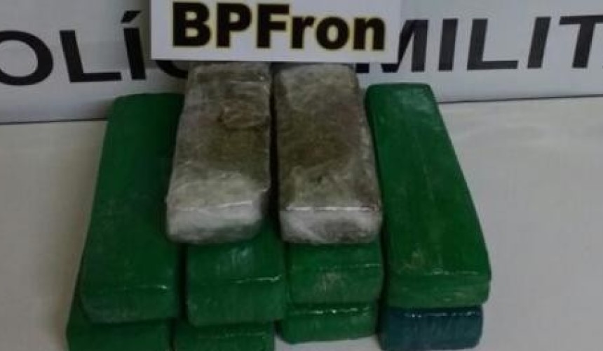 BPFron apreende  maconha em Realeza com adolescente de 14 anos