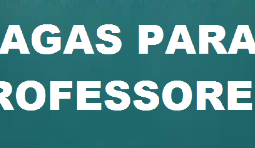 Capitão Leônidas Marques oferece 10 vagas de Professor