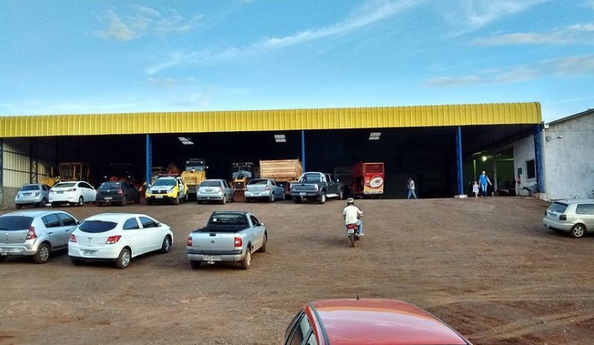 Inaugurado Barracão do Pátio de Máquinas em Nova Prata do Iguaçu