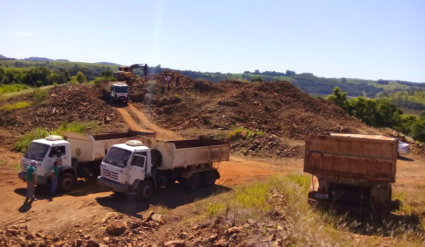 Consórcio ProCaxias iniciou nesta segunda-feira, os trabalhos da patrulha mecanizada no município de Boa Esperança do Iguaçu