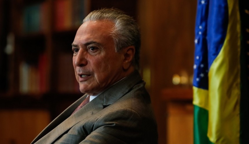​Dono da JBS grava Temer dando aval para compra de silêncio de Cunha