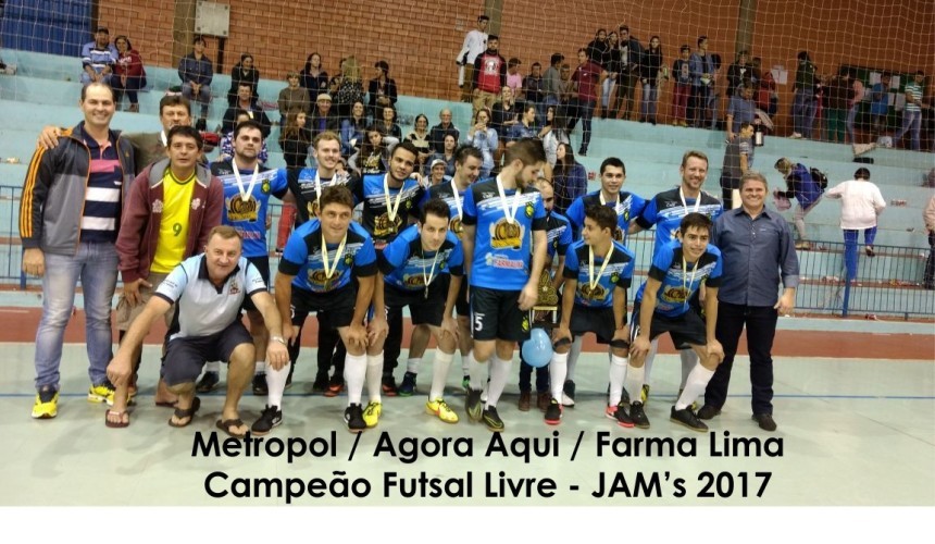 JAM’s 2017: Metropol é campeã do futsal masculino livre